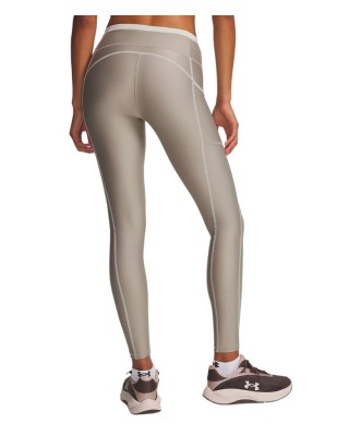 Under Armour Heatgear Novelty Legging Γυναικείο Κολάν Μπεζ