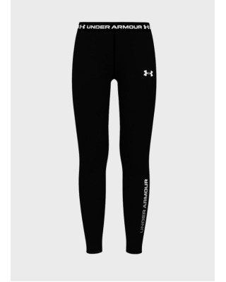Under Armour Heatgear Branded Παιδικό Κολάν Μαύρο