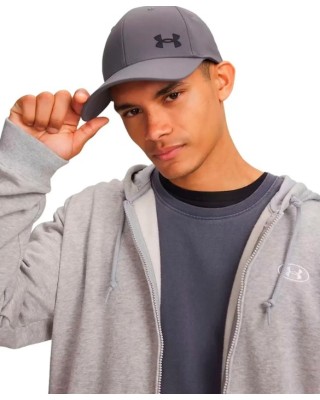 Under Armour M Blitzing Low Storm Adj Unisex Καπέλο Γκρι