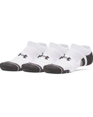 Under Armour New Perf Tech 3Pk Ns Κάλτσα Λευκή Under Armour New Perf Tech 3Pk Ns Κάλτσα Λευκή