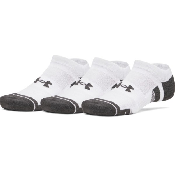 Under Armour New Perf Tech 3Pk Ns Κάλτσα Λευκή Under Armour New Perf Tech 3Pk Ns Κάλτσα Λευκή