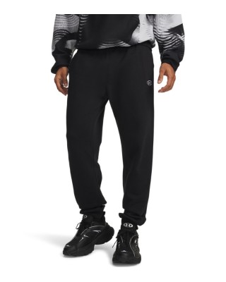 Under Armour Rival Flc Jogger Ultimate Ανδρικό Παντελόνι Μαύρο