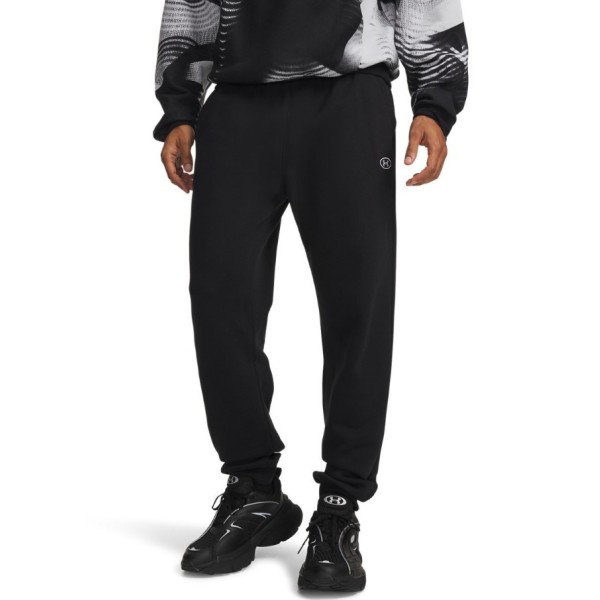 Under Armour Rival Flc Jogger Ultimate Ανδρικό Παντελόνι Μαύρο