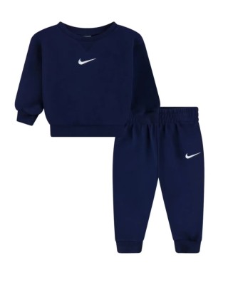 Nike Essential Fleece Crew Set Βρεφικό Σετ Φόρμας