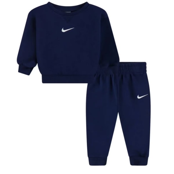 Nike Essential Fleece Crew Set Βρεφικό Σετ Φόρμας