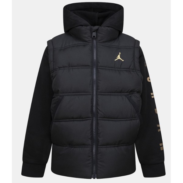 Jordan Jdb 2 Fer Jkt Παιδικό Μπουφάν Μαύρο