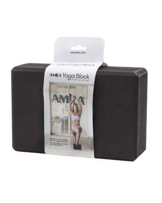 Amila Τούβλο Yoga Μαυρο 7.5*14*23cm