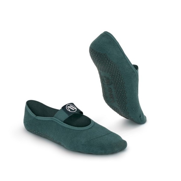 Amila Trinity Bellulu 35-38 Teal Green Γυναικείες Κάλτσες Pilates Yoga