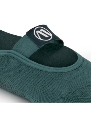 Amila Trinity Bellulu 35-38 Teal Green Γυναικείες Κάλτσες Pilates Yoga