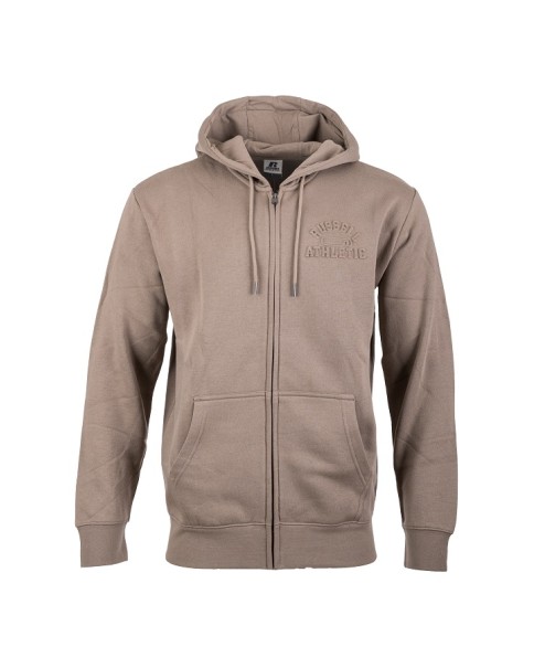 Russell Cp5D - Zip Through Hoody Ανδρική Ζακέτα Καφέ Russell Cp5D - Zip Through Hoody Ανδρική Ζακέτα Καφέ