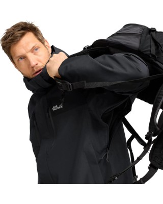 Jack Wolfskin Jasper Pro 2L Jkt M Ανδρικό Μπουφάν Μαύρο Jack Wolfskin Jasper Pro 2L Jkt M Ανδρικό Μπουφάν Μαύρο