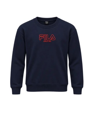 Fila Fillo Crew Neck Sweat Top Παιδική Μπλούζα Μπλε Fila Fillo Crew Neck Sweat Top Παιδική Μπλούζα Μπλε