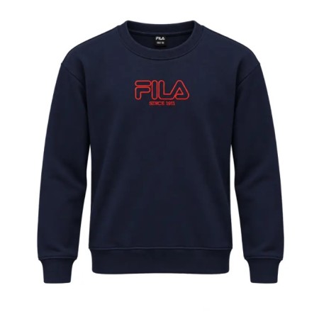 Fila Fillo Crew Neck Sweat Top Παιδική Μπλούζα Μπλε
