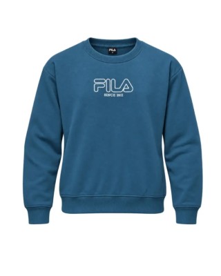 Fila Fillo Crew Neck Sweat Top Παιδική Μπλούζα Πράσινη
