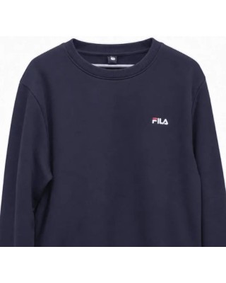Fila Zelta Crew Neck Sweat Top Ανδρική Μπλούζα Μπλε