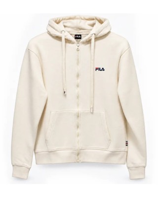 Fila Felia Brushed Fleece Hood Zip-Up Jacket Γυναικεία Ζακέτα Μπεζ Fila Felia Brushed Fleece Hood Zip-Up Jacket Γυναικεία Ζακέτα Μπεζ