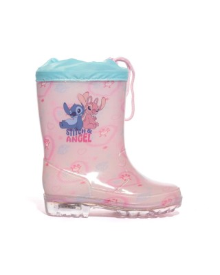 Disney Stitch & Angel Γαλοτσάκι Με Φωτάκια Ροζ Disney Stitch & Angel Γαλοτσάκι Με Φωτάκια Ροζ