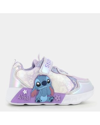 Disney Stitch Παπούτσι Με Φωτάκια Μωβ