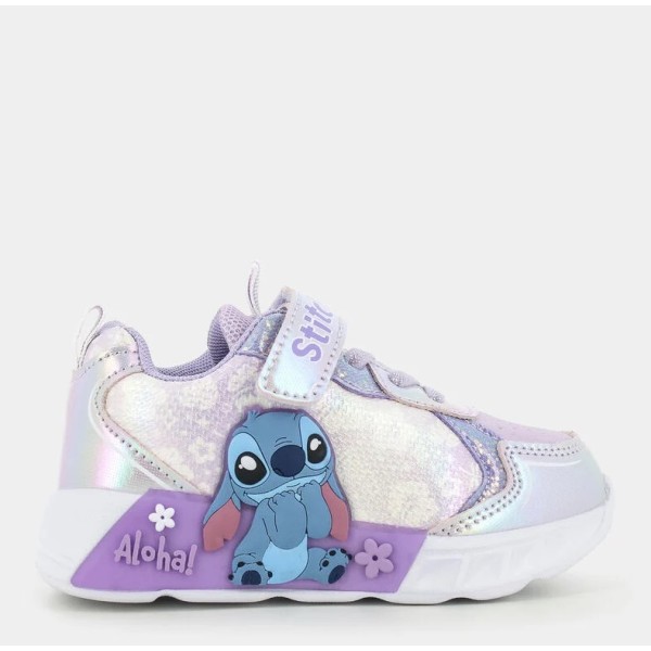 Disney Stitch Παπούτσι Με Φωτάκια Μωβ Disney Stitch Παπούτσι Με Φωτάκια Μωβ