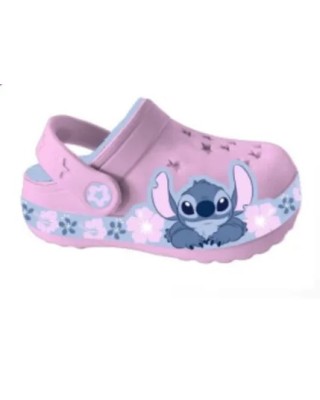 Disney Stitch Clog Παιδική Παντόφλα Ροζ Disney Stitch Clog Παιδική Παντόφλα Ροζ