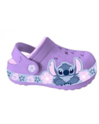Disney Stitch Clog Παιδική Παντόφλα Μωβ