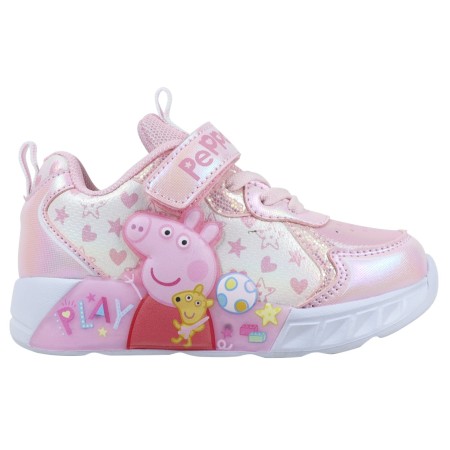 Disney Peppa Pig Παιδικό Παπούτσι Με Φωτάκια Ροζ
