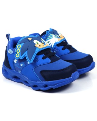 Disney Sonic The Hedgehog With Lights Μπλε Παπούτσια Με Φωτάκια Disney Sonic The Hedgehog With Lights Μπλε Παπούτσια Με Φωτάκια
