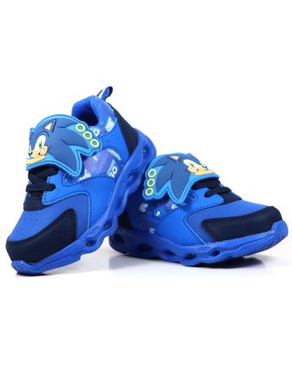 Disney Sonic The Hedgehog With Lights Μπλε Παπούτσια Με Φωτάκια Disney Sonic The Hedgehog With Lights Μπλε Παπούτσια Με Φωτάκια