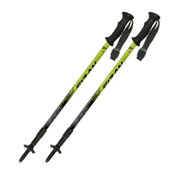Fizan Τηλεσκοπικά Μπατόν Πεζοπορίας Explorer Lime/Grey Fizan Τηλεσκοπικά Μπατόν Πεζοπορίας Explorer Lime/Grey