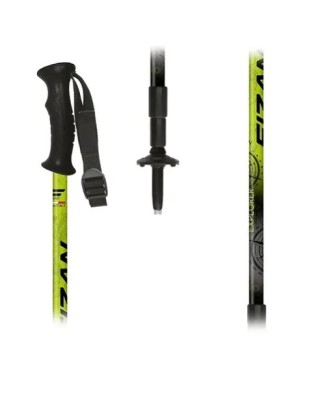 Fizan Τηλεσκοπικά Μπατόν Πεζοπορίας Explorer Lime/Grey Fizan Τηλεσκοπικά Μπατόν Πεζοπορίας Explorer Lime/Grey