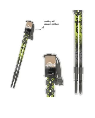Fizan Τηλεσκοπικά Μπατόν Πεζοπορίας Explorer Lime/Grey Fizan Τηλεσκοπικά Μπατόν Πεζοπορίας Explorer Lime/Grey